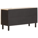 vidaXL TV szekrény Fehér mosott felület 80 x 33 x 46 cm Tömör Mangófát
