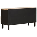 vidaXL TV szekrény Fehér mosott felület 80 x 33 x 46 cm Tömör Mangófát