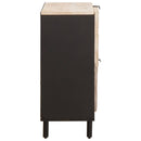 vidaXL Széf Fehér mosott felület 80 x 33 x 75 cm Tömör Mangófát