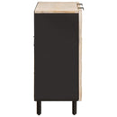 vidaXL Széf Fehér mosott felület 90 x 33 x 75 cm Tömör Mangófát