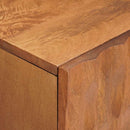 vidaXL TV szekrény Akácbarna felület 105 x 33 x 46 cm Tömör Mangófát