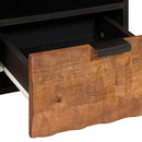 vidaXL TV szekrény Akácbarna felület 70 x 33 x 46 cm Tömör Mangófát