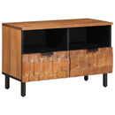 vidaXL TV szekrény Akácbarna felület 70 x 33 x 46 cm Tömör Mangófát