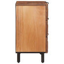 vidaXL Éjjeliszekrény fiókkal Barna 50 x 33 x 62 cm Tömör Mangófát