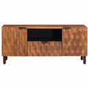 vidaXL TV szekrény Akácbarna felület 105 x 33 x 46 cm Tömör Mangófát