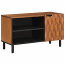 vidaXL TV szekrény Akácbarna felület 80 x 33 x 46 cm Tömör Mangófát