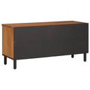vidaXL TV szekrény Akácbarna felület 100 x 33 x 46 cm Tömör Mangófát
