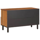 vidaXL TV szekrény Akácbarna felület 80 x 33 x 46 cm Tömör Mangófát