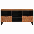 vidaXL TV szekrény Akácbarna felület 100 x 33 x 46 cm Tömör Mangófát