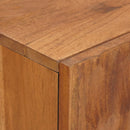 vidaXL Széf polcokkal Akácbarna felület 90 x 33 x 75 cm Tömör Mangófát