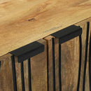 vidaXL Széf Barna 60 x 33.5 x 75 cm Tömör mangófa