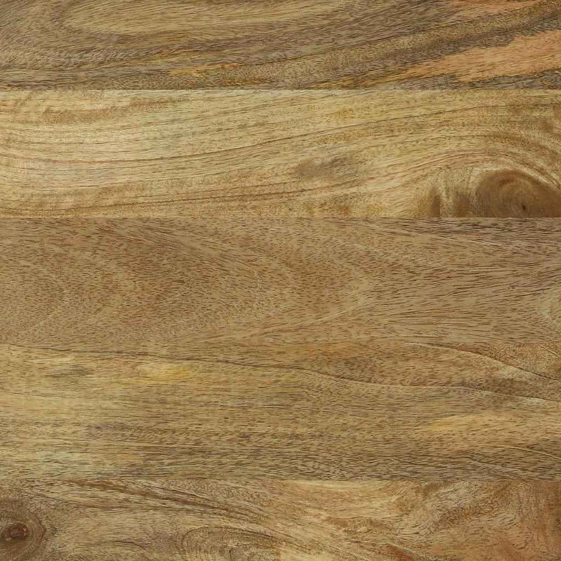 vidaXL Dohányzóasztal Barna és fekete 80 x 50 x 40 cm