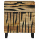 vidaXL Éjjeliszekrény fiókkal Barna 50 x 33 x 60 cm tömör mangófa