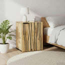 vidaXL Fürdőszobai mosdószekrény Barna 38 x 33,5 x 48 cm Faanyag