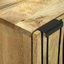 vidaXL Szekrény Barna 40 x 33 x 75 cm tömör mangófa