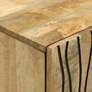 vidaXL Szekrény Barna 60 x 33 x 75 cm tömör mangófa