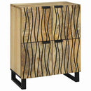 vidaXL Szekrény Barna 60 x 33 x 75 cm tömör mangófa