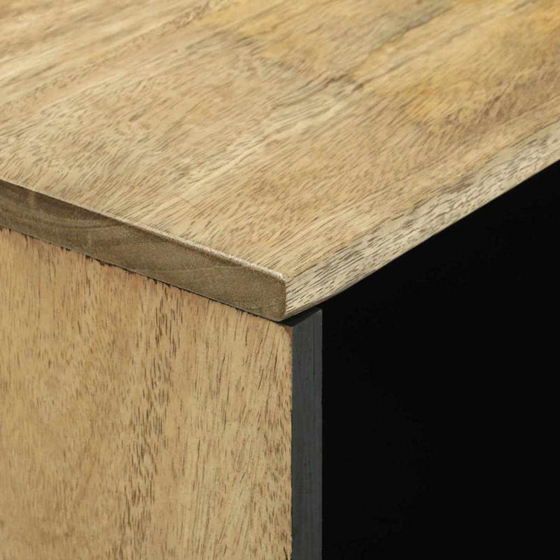 vidaXL Komód Barna 80 x 33 x 75 cm tömör mangófa