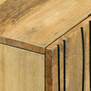 vidaXL Magas Szekrény fiókkal Barna 60 x 33 x 100 cm tömör mangófa