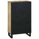 vidaXL Magas Szekrény Barna 60 x 33 x 100 cm tömör mangófa