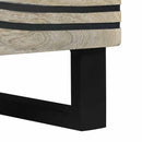 vidaXL Éjjeliszekrények 2 pcs Természetes 40 x 33 x 46 cm