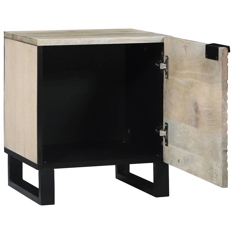 vidaXL Éjjeliszekrények 2 pcs Természetes 40 x 33 x 46 cm