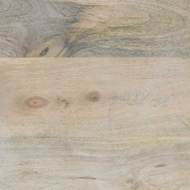 vidaXL Széf fiókkal Fehér 60 x 33.5 x 75 cm Tömör mangófa