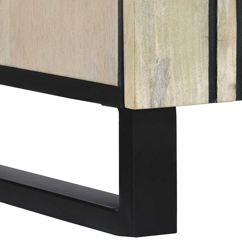 vidaXL Fürdőszoba Székény polcokkal Barna és fekete 38 x 33 x 160 cm