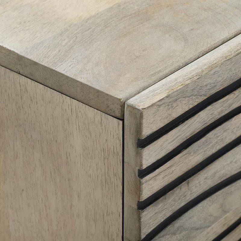 vidaXL Média tárolószekrények és állványok fiókkal Fehér és fekete