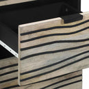 vidaXL Média tárolószekrények és állványok fiókkal Fehér és fekete