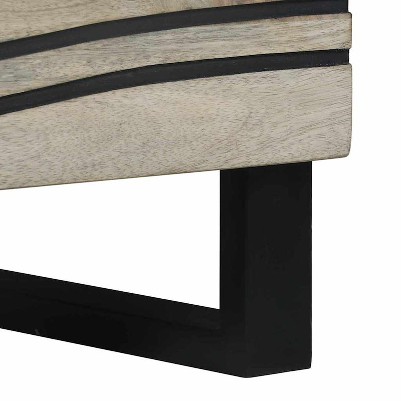 vidaXL Média tárolószekrények és állványok fiókkal Fehér és fekete