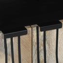 vidaXL Média tárolószekrények és állványok Fehér és fekete