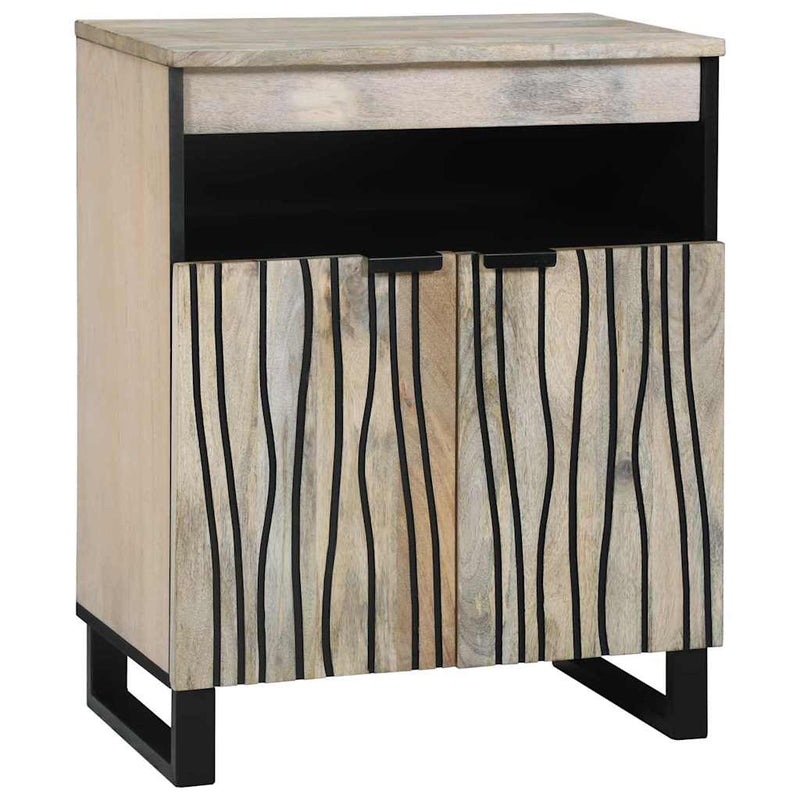 vidaXL Média tárolószekrények és állványok Fehér és fekete