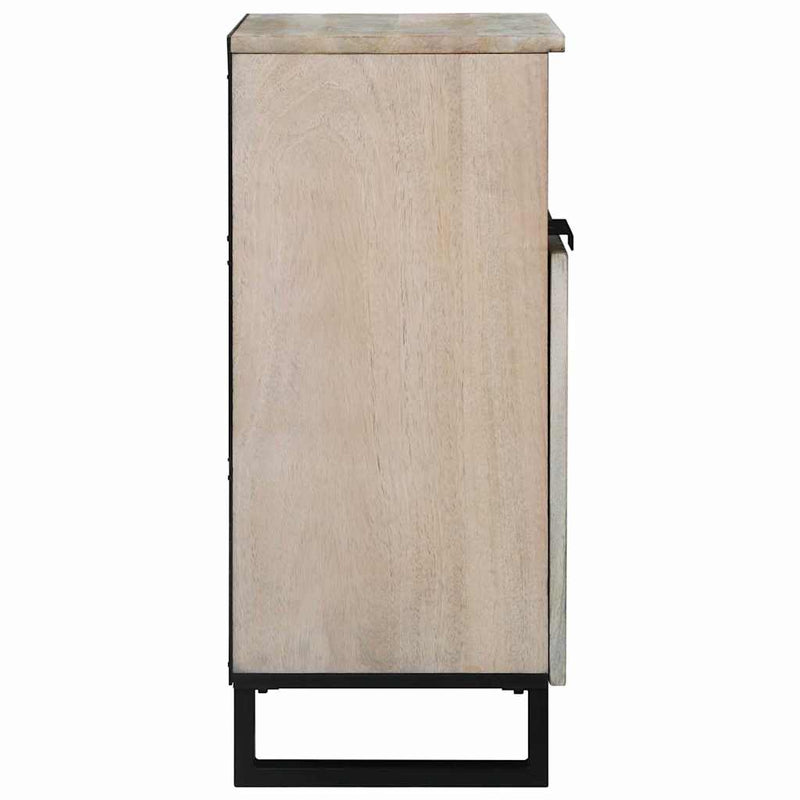 vidaXL Média tárolószekrények és állványok Fehér és fekete