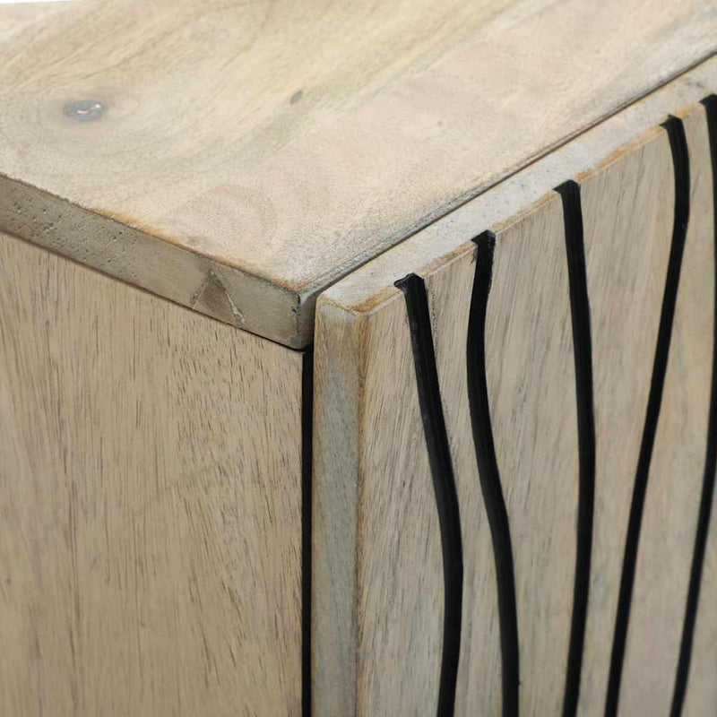 vidaXL Média tárolószekrények és állványok Fehér és fekete