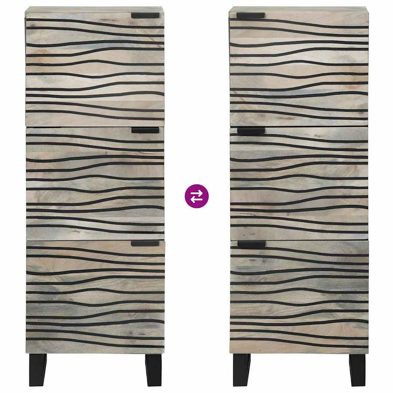 vidaXL Média tárolószekrények és állványok Fehér és fekete