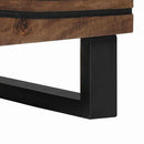 vidaXL Éjjeliszekrény 2 pcs Dió 40 x 33 x 46 cm tömör mangófa