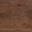 vidaXL Dohányzóasztal Barna és fekete 80 x 50 x 40 cm Tömör akácfa