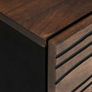 vidaXL Éjjeliszekrény fiókkal Dió 50 x 33 x 60 cm tömör mangófa