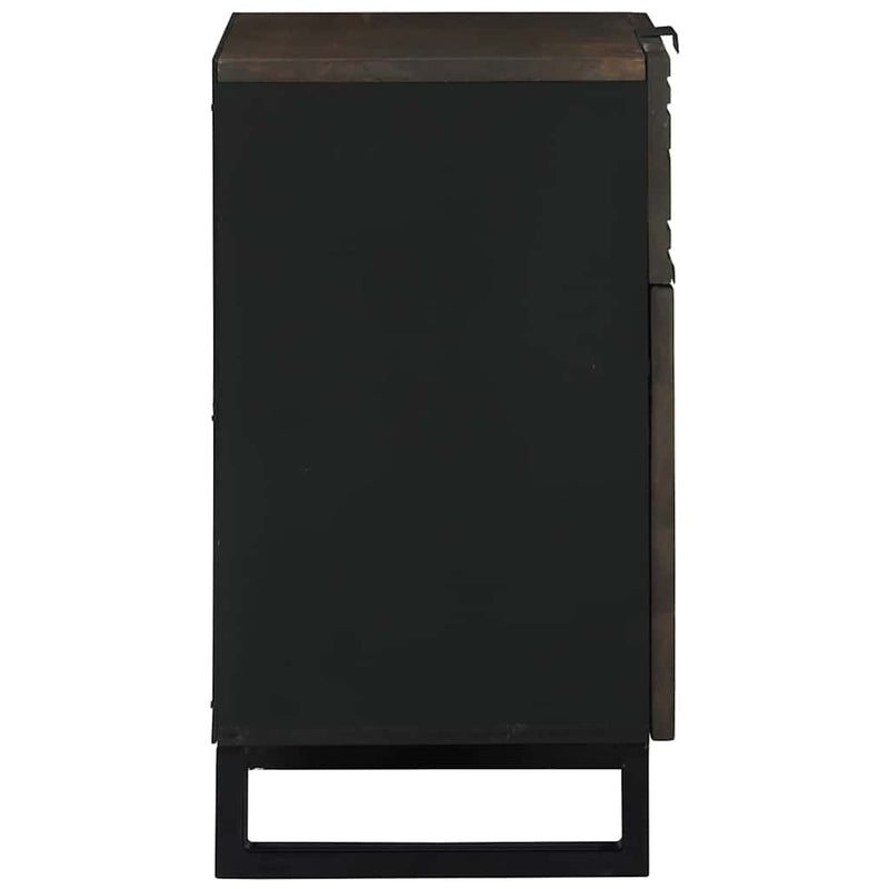 vidaXL Éjjeliszekrény fiókkal Dió 50 x 33 x 60 cm tömör mangófa