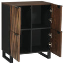 vidaXL Média tárolószekrények és állványok Barna 60 x 33.5 x 75 cm