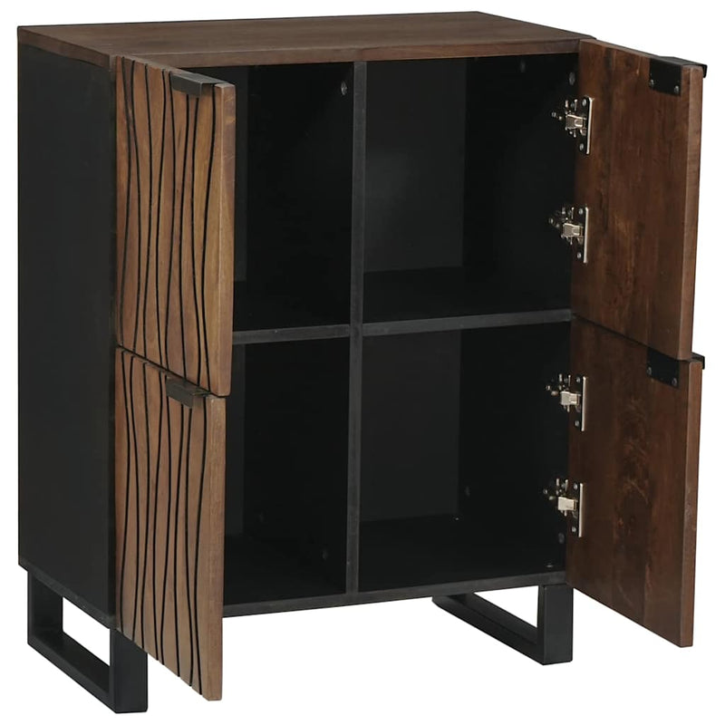 vidaXL Média tárolószekrények és állványok Barna 60 x 33.5 x 75 cm