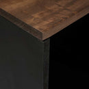 vidaXL Komód Barna 80 x 33 x 75 cm tömör mangófa
