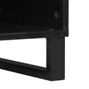 vidaXL Komód Barna 80 x 33 x 75 cm tömör mangófa