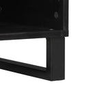 vidaXL Komód Barna 80 x 33 x 75 cm tömör mangófa