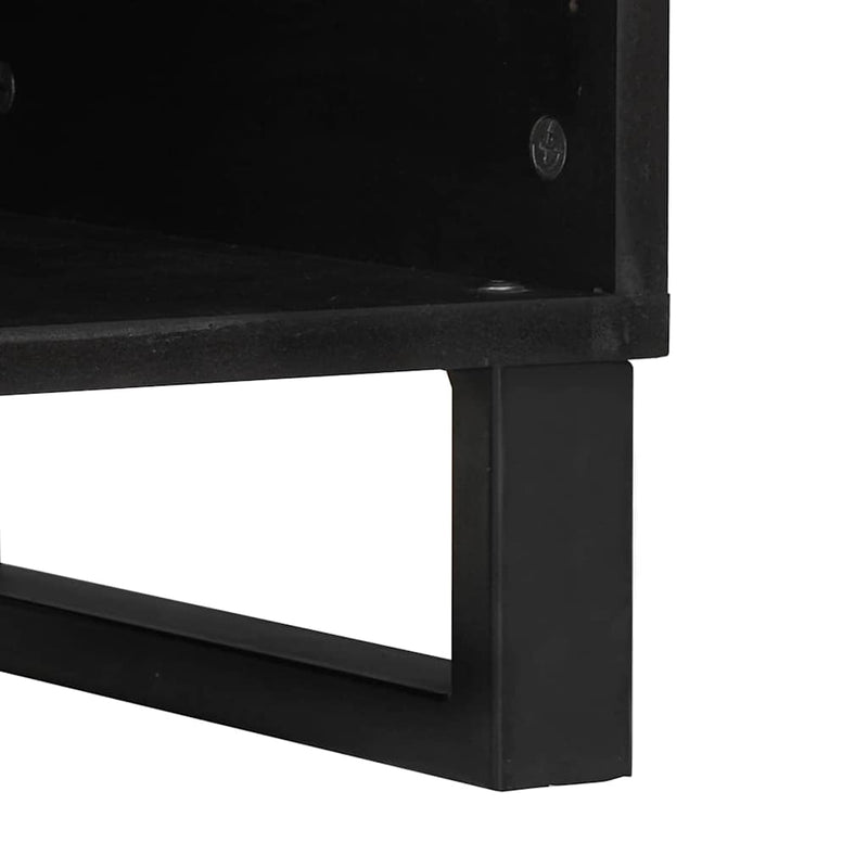 vidaXL Komód Barna 80 x 33 x 75 cm tömör mangófa