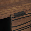 vidaXL Komód Barna 80 x 33 x 75 cm tömör mangófa
