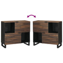 vidaXL Komód Barna 80 x 33 x 75 cm tömör mangófa