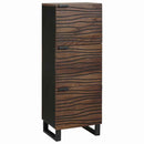vidaXL Highboard Barna 40 x 33 x 110 cm tömör mangófa