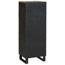 vidaXL Highboard Barna 40 x 33 x 110 cm tömör mangófa